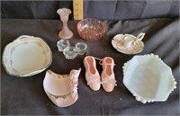 Log of Various Ceramic/Glass Items