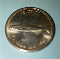 1967 10cent silver Canada coin high grade