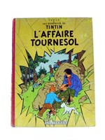 Tintin, l'affaire Tournesol. B19 de 1956. Eo belge