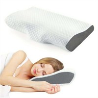 Memory Foam Bed Pillow Cervical Pillow Gray