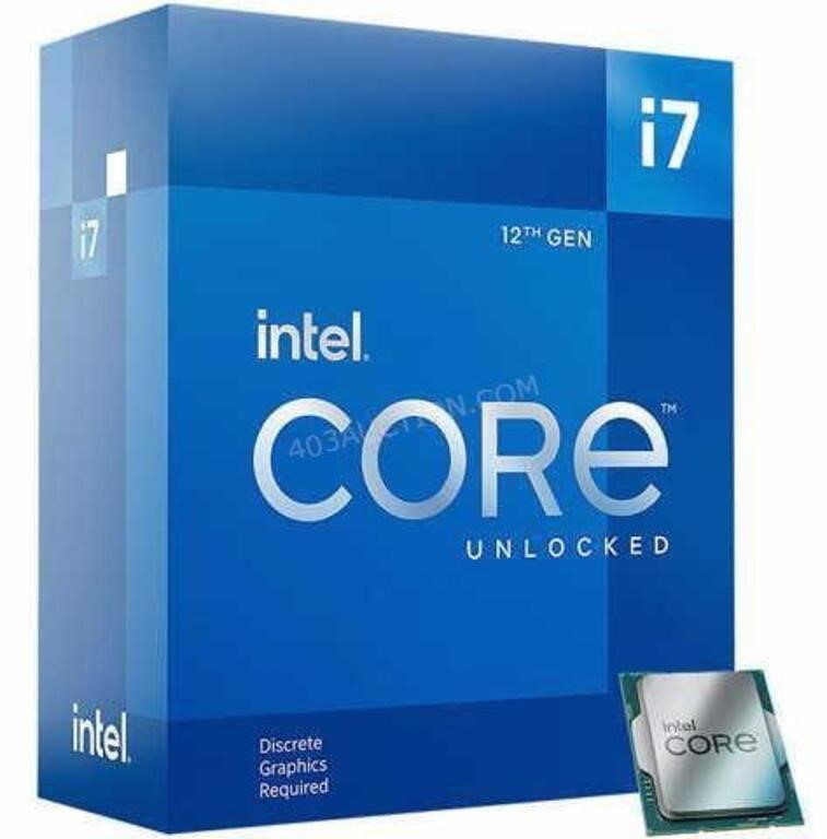 Intel Core i7 12th Gen Processor - NEW $330