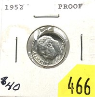 1952 Proof dime