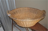 X-large wicker laundry basket