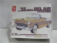 AMT 1/16 '55 Chevy Bel Air Convertible Model See