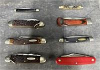 (J) Lot Of 8 Pocket Knifes: Craftsman