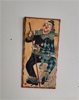 Hanging Clown Clock