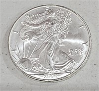 2004  American Silver Eagle $1 Dollar 1 oz Coin