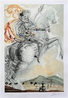 Salvador Dali DON QUIXOTE LTD EDT Lithograph