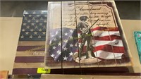 2 ct. Patriotic Wall Art Decor