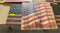 2 ct. American Flag Wall Decor