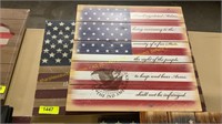 2 ct. Patriotic Wall Art Decor