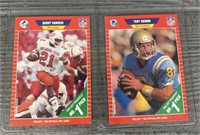 1989 Barry Sanders, Troy Aikman Rookie Cards