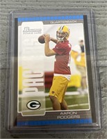 2005 Bowman Aaron Rodgers Rookie Card