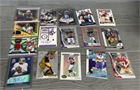 (16) NFL Roomies, Stars, Jersey, Auto Cards