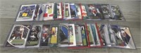 (30) NFL Football Rookie Cards In Hard Sleeves