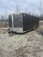 24 Ft HOMESTEADER Trailer with drop down ramp