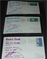 Rocket Fired First Day Covers.