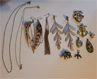 Necklaces, Pendants and Earrings