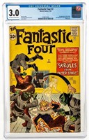 Comic The Fantastic Four #2 Jan. CGC 3.0 Graded