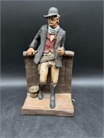 Vintage Michael Garman Maverick Cowboy Figurine