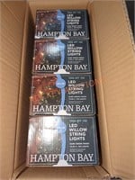 Hampton Bay LED Willow String Lights 4pk