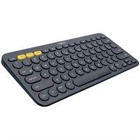 Logitech Multi-Device Portable Keyboard, Black