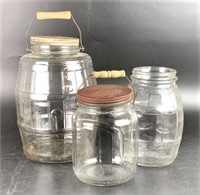 Glass Pickle Jars