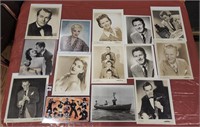 LOT OF PHOTOGRAPHS OF VARIOUS OLD STARS