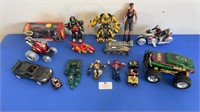 ASSORTMENT OF REMOTE CONTROL AND CARS