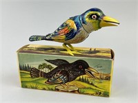 Kohler German Tin Wind-Up Bird Toy.