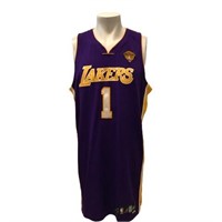 Lakers Farmar #1 Signed Jersey