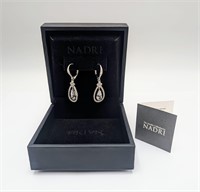 Nardi Crystal & Simulated Diamond Earrings