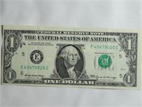 1969 One Dollar Federal Reserve Note Richmond, VA