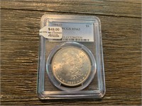 1884 Morgan Silver Dollar