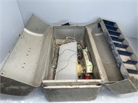 FISHING TACKLE BOX W/ TACKLE