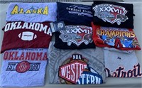 W - LOT OF 9 GRAPHIC TEES SIZE 2XL & 3XL (Q21)