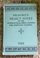 1956 Peloubet's Select Notes Books