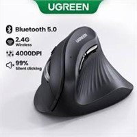UGREEN MU008 Vertical Ergonomic Wireless Mouse,