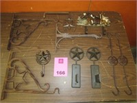 Lot of 10 Texas Style Hooks and Hangars