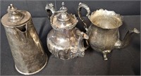 lot of silver plated decorative kitchen item