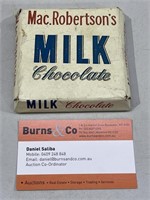 MacRobertson’s Milk Chocolate Block