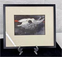 Framed Original Watercolor Art