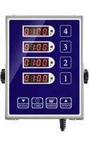 New Commercial 4 Channel Kitchen Timers Digital
