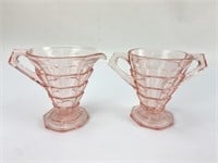 Vintage 1920s Indiana Glass Tea Room Pink
