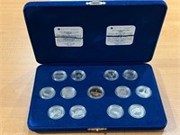 1992 Cdn Set of Silver Quarters