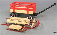 Radio Flyer Toy Wagon & Sleds