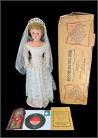 1950's Betty Beautiful Bride Doll