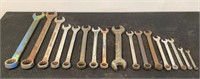 (17) Assorted Combo Wrenches