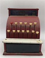 Vintage Red Tom Thumb Cash Register