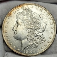 1886 Morgan Silver Dollar Uncirculated